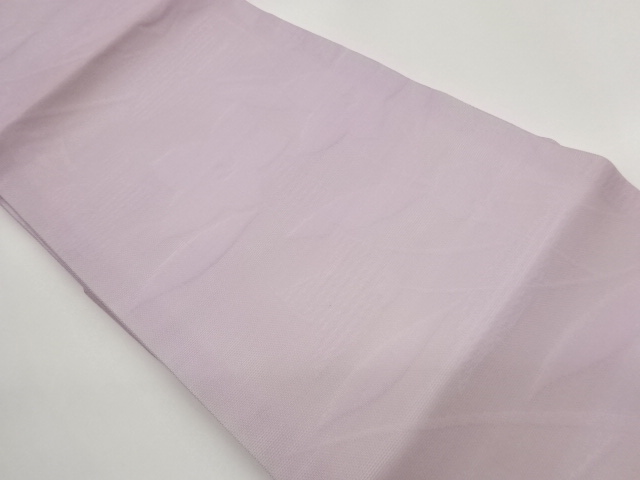  紗 桔梗模様織出し名古屋帯